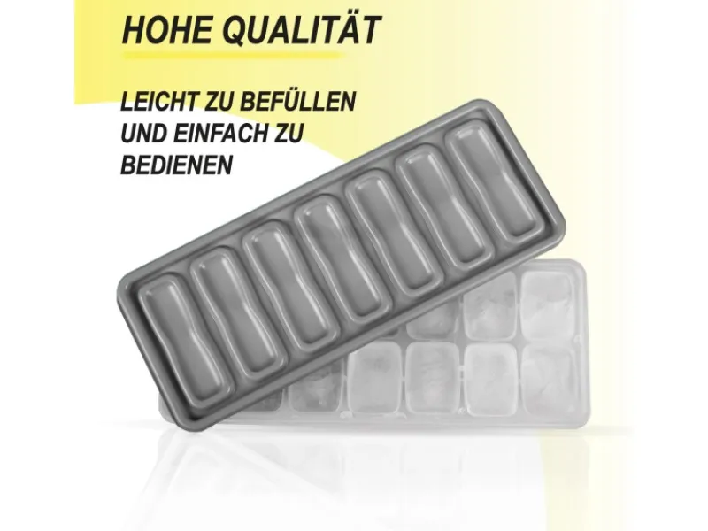 New Bestgoodies Eiswürfelform Grau 1er Set