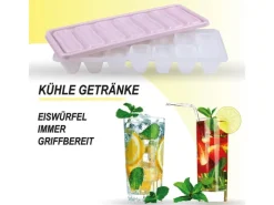 Bestgoodies Küchenhelfer|Gefrierschränke<Eiswürfelform Rosa 1er Set