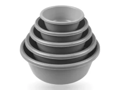 Bestgoodies Küchenhelfer<Schüssel 10er Set Grau