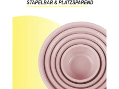 Bestgoodies Schüssel 10er Set Rosa< Vorratsbehälter|Küchenhelfer