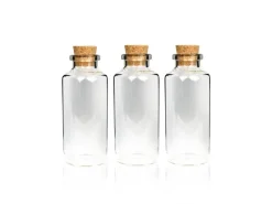Bestlivings Geschirr<Fläschchen Glas mit Korken Set 30ml 9er Pack