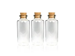 Bestlivings Geschirr<Fläschchen Glas mit Korken Set 30ml 18er Pack