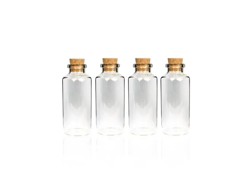 Hot Bestlivings Fläschchen Glas mit Korken Set 10ml 16er Pack