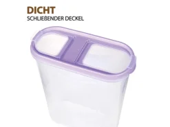 Bestlivings Frischhaltebox Schüttdose 2,8 Liter 8er Pack Lila< Vorratsdosen|Vorratsbehälter