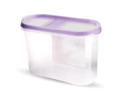 New Bestlivings Frischhaltebox Schüttdose 1,4 Liter 2er Pack Lila
