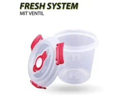 Bestlivings Frischhaltebox 0,64L Joghurt Im Set Rot 1er Pack< Vorratsdosen|Vorratsbehälter