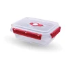 Bestlivings Frischhaltebox Mit Deckel Fresh System 0,9 Liter Lunchbox Rot< Vorratsdosen|Vorratsbehälter