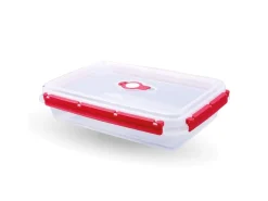 Bestlivings Frischhaltebox Mit Deckel Fresh System 2 Liter Brotdose Rot< Vorratsdosen|Vorratsbehälter