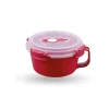 Bestlivings Vorratsdosen|Vorratsbehälter<Frischhaltebox Mit Deckel Fresh System 0,85 Liter Frühstücksschale Rot