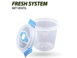 Hot Bestlivings Frischhaltebox 0,64L Joghurt Im Set Blau 2er Pack