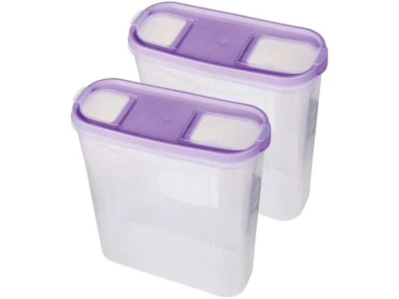 Sale Bestlivings Frischhaltebox Schüttdose 4,5 Liter 2er Pack Lila