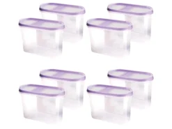 Bestlivings Frischhaltebox Schüttdose 1,4 Liter 8er Pack Lila< Vorratsdosen|Vorratsbehälter