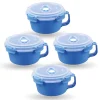 New Bestlivings Frischhaltebox 0,85L Frühstücksschale Im Set Blau 4er Pack