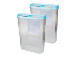 Bestlivings Frischhaltebox Schüttdose 2,8 Liter 2er Pack Türkis< Vorratsdosen|Vorratsbehälter