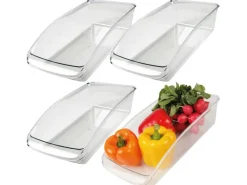 Bestlivings Küchenhelfer|Kühlschränke<Kühlschrankbox M 33 x 1,5 x 8 cm 4er Pack