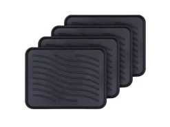 Bestlivings Töpfe<Schuhabtropfschale Fußmatte Schuhschale M 38 cm x 38 cm 4er Pack