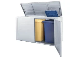 Biohort Gartenbox HighBoard 200 Silber-Metallic< Töpfe