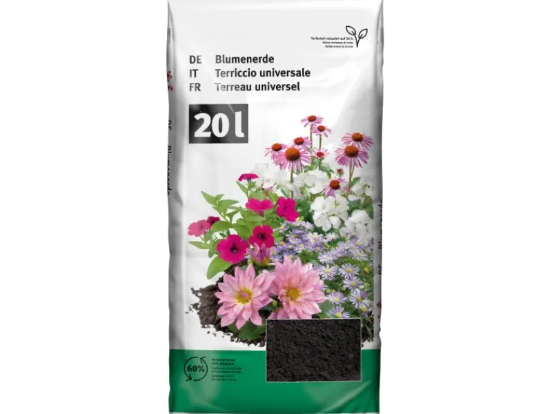 Töpfe<Blumenerde 20 l