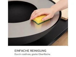 Blumfeldt Savage 2.0 Wide Feuerschale Grill Bambus-Schneidebrett Wetterschutz< Schneidebretter