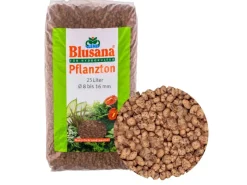 Blusana Blähton Pflanzsubstrat Pflanzton grobe Körnung 8-16 mm 25 l< Töpfe