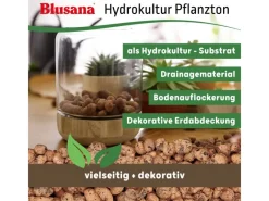 Blusana Blähton Pflanzsubstrat Pflanzton grobe Körnung 8-16 mm 25 l< Töpfe