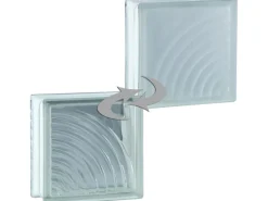 Fuchs Design BM Glasstein Midarc Super White 1-Seitig Satiniert 19 cm x 19 cm x 8 cm< Küchenrückwände