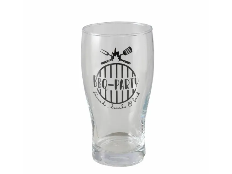 Boltze Bierglas BBQ 2-fach Sortiert 16 cm x 8 cm x 8 cm Schwarz< Geschirr