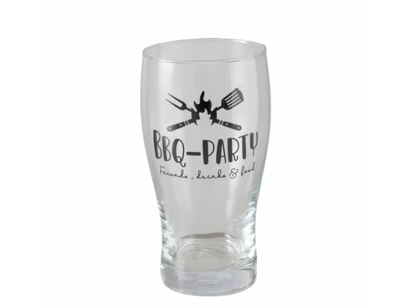 Boltze Bierglas BBQ 2-fach Sortiert 16 cm x 8 cm x 8 cm Schwarz< Geschirr