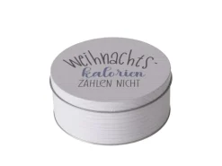 Boltze Vorratsdosen<Vorratsdose Kekse Ø 16 cm x 6,6 cm Grau