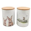 Hot Boltze Vorratsdose Knuffi Groß 16 cm x 12 cm x 16 cm Weiß