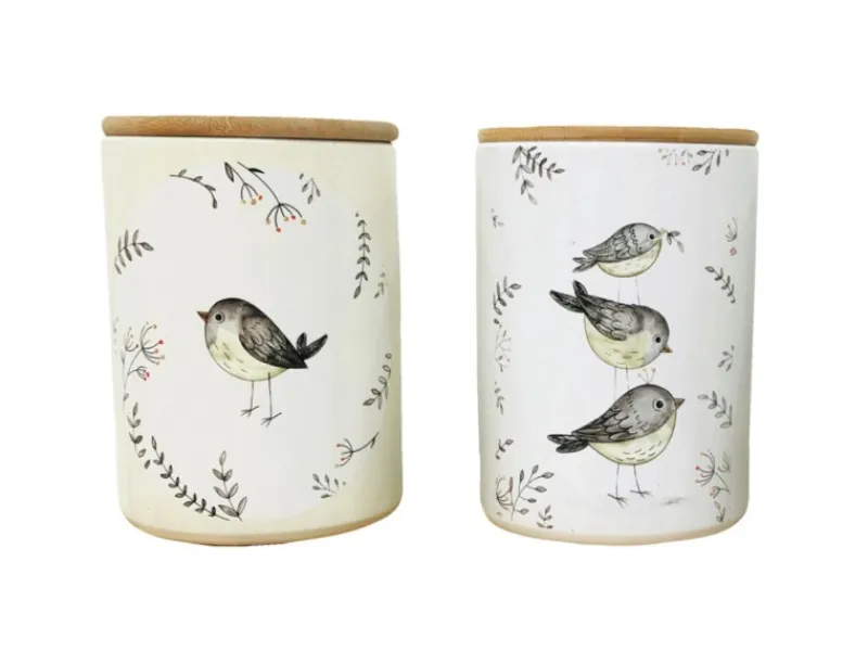 Boltze Vorratsdosen<Vorratsdose Knuffi Groß 2-fach sortiert Ø 12 cm x 16 cm