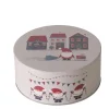 Boltze Vorratsdosen<Vorratsdose Monti Ø 16 cm x 7 cm Grau-Rot