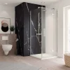 Breuer Duschrückwand Marmor Aluminium 255 cm x 100 cm< Küchenrückwände