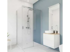 Breuer Duschrückwand Stein-Optik Quick 72 100x210 cm Marmor Weiß