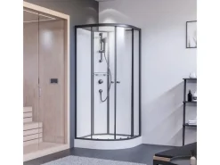 Sale Breuer Runddusche Schiebetür Rückwände 200 cm x 90 cm