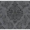Bricoflor Barock Tapeten Panel anthrazit Tapete Selbstklebend Ideal für Schlafzimmer und Wohnzimmer Vintage Vliestapete mit Ornament als Wandpaneel< Töpfe