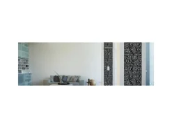 Best Bricoflor Spruch Tapete aus Vinyl Selbstklebende Panel Wandtapete mit Sprüchen in Tafel Optik Vinyltapete Selbstklebend in Schwarz Weiß für Küche