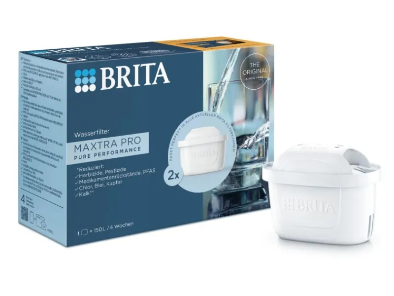 Brita Wassersysteme<Wasserfilter-Kartusche Maxtra Pro Pure Performance 2er Pack