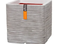 Capi Töpfe<Pflanztopf Nature Rib Quadrat Riffel 40 cm x 40 cm x 40 cm