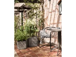 Capi Töpfe<Pflanztopf Nature Rib Quadrat Riffel 30 cm x 30 cm x 30 cm