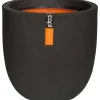 Capi Töpfe<Pflanztopf Smooth rund Ø 35 cm x 34 cm Schwarz