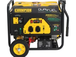 Champion Stromerzeuger AVR Technologie CPG3500E2-DF-EU DualFuel 2800 W< Kühlschränke