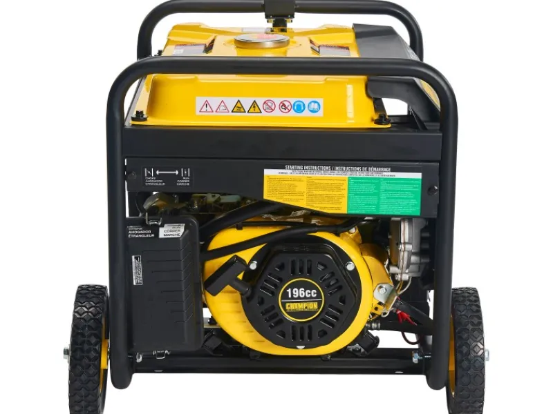 Champion Stromerzeuger AVR Technologie CPG3500E2-DF-EU DualFuel 2800 W< Kühlschränke
