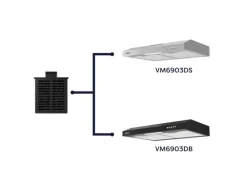 Dunstabzugshauben-Filter<CIARRA Aktivkohlefilter CBCF009 Dunstabzugshauben Zubehör für 6903D Original 1 Stk