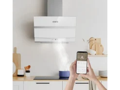 CIARRA Dunstabzugshaube 60 cm 650 m³/h A+++ Kopffrei WIFI-APP Touch Control VM6736NW< Dunstabzugshauben-Filter