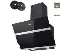 CIARRA Dunstabzugshaube 60 cm 650 m³/h A+++ Kopffrei WIFI-APP Touch Control VM6736NB