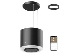 CIARRA Dunstabzugshaube A+ 550 m³/h WIFI APP & Touch-Bedienung Inselhaube VM4838B< Inselhauben|Kücheninseln