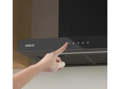 CIARRA Dunstabzugshaube A+++ 650 m³/h 60 cm WIFI-APP Touch Control VMB6102< Dunstabzugshauben-Filter