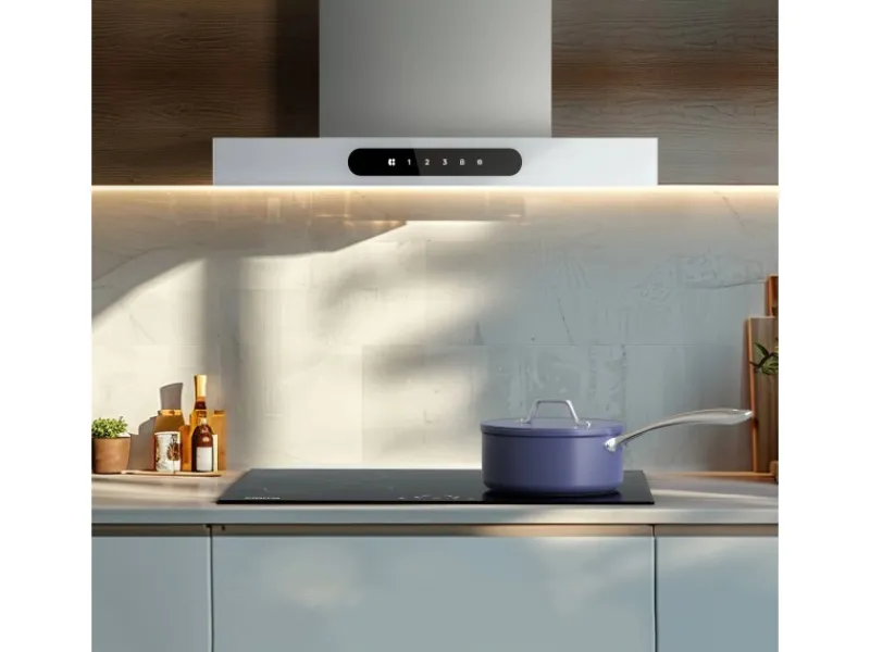 Outlet CIARRA Dunstabzugshaube A+++ 650 m³/h 60 cm WIFI-APP Touch Control VM6102W