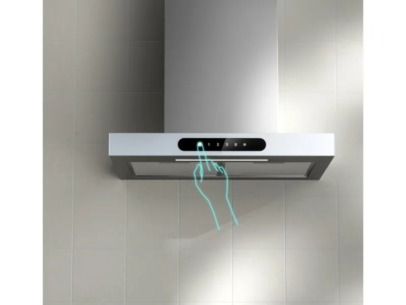 Outlet CIARRA Dunstabzugshaube A+++ 650 m³/h 60 cm WIFI-APP Touch Control VM6102W